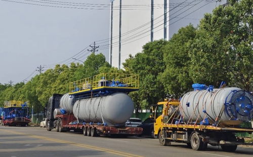 科力邇電脫鹽污水處理成套裝置順利出貨