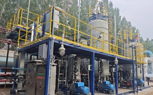 山東某石化企業(yè)電脫鹽污水處理項(xiàng)目